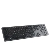 Platinet Wireless Keyboard K100 Cz/Sk Black tastatūra 45558  Pmk100Wbczsk 5907595455589
